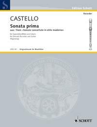 Sonata Prima Sbfl/Git.