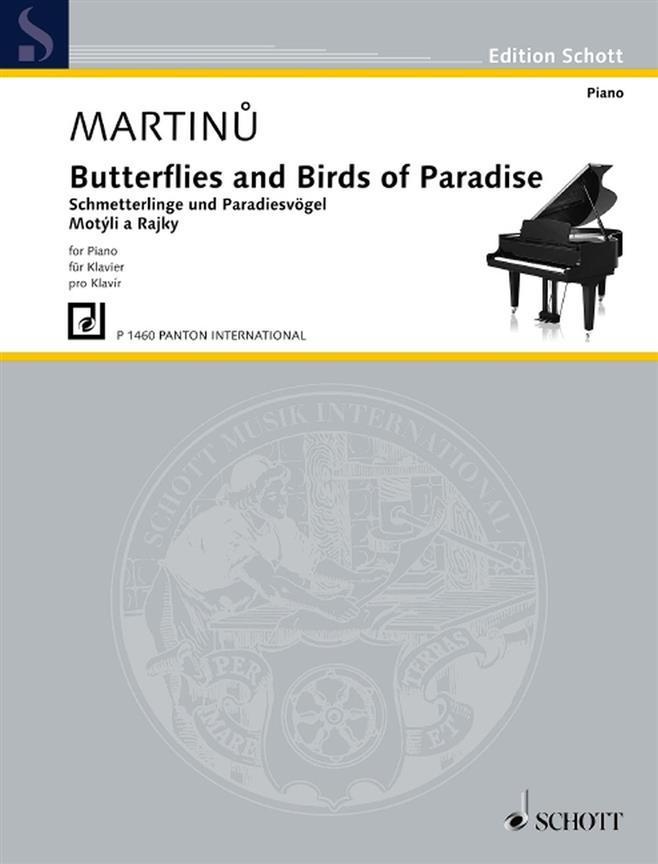 Butterflies and Birds of Paradise H 127 : Three pieces