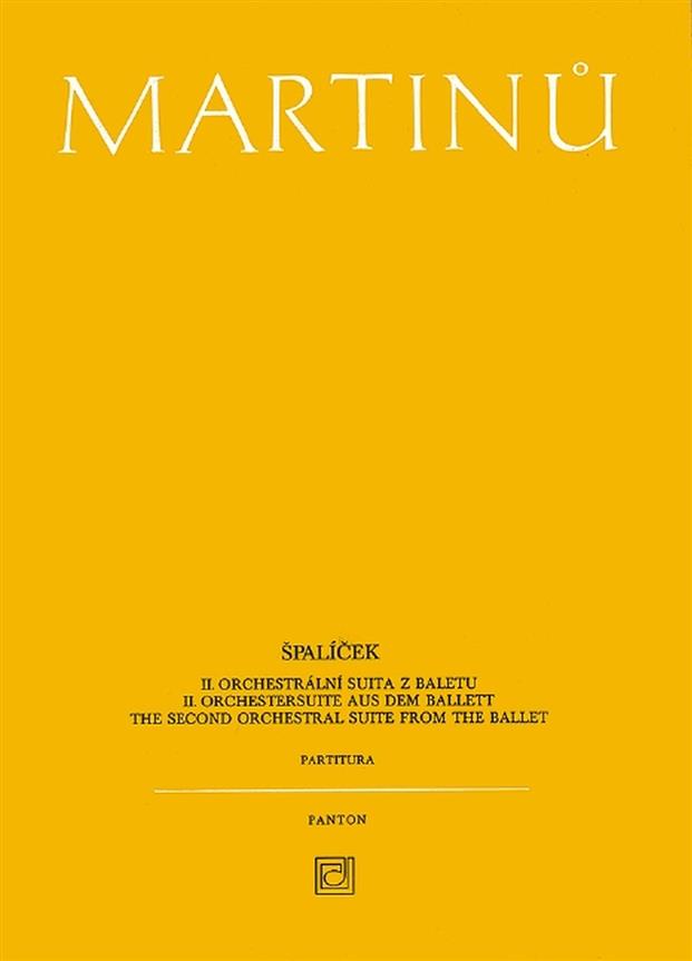 Spalícek H 214 B : 2. Orchestra suite from the Ballet