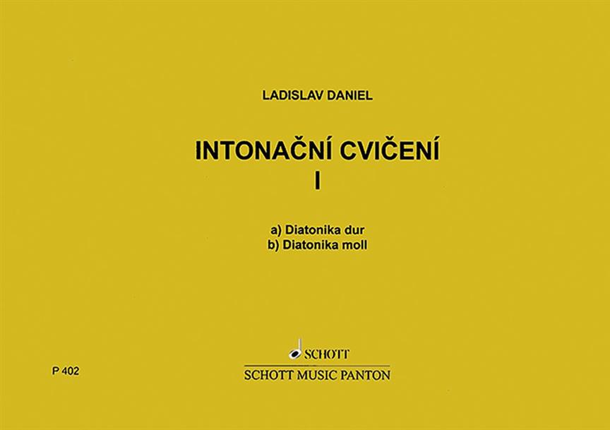 Intonacní cvicení I Band I : Diatonika dur - Diatonika moll