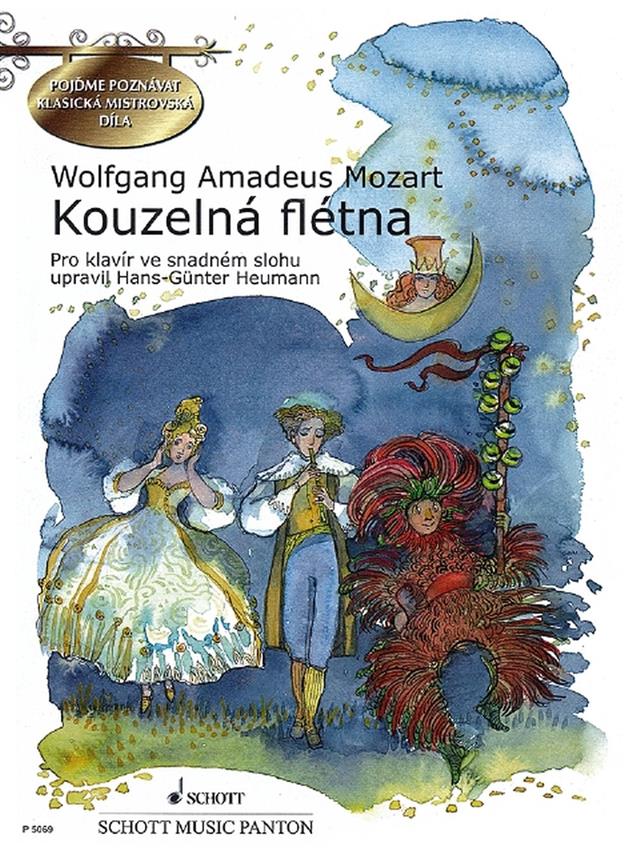The Magic Flute (Kouzelna fletna) K 620 : A German musical comedy in two acts