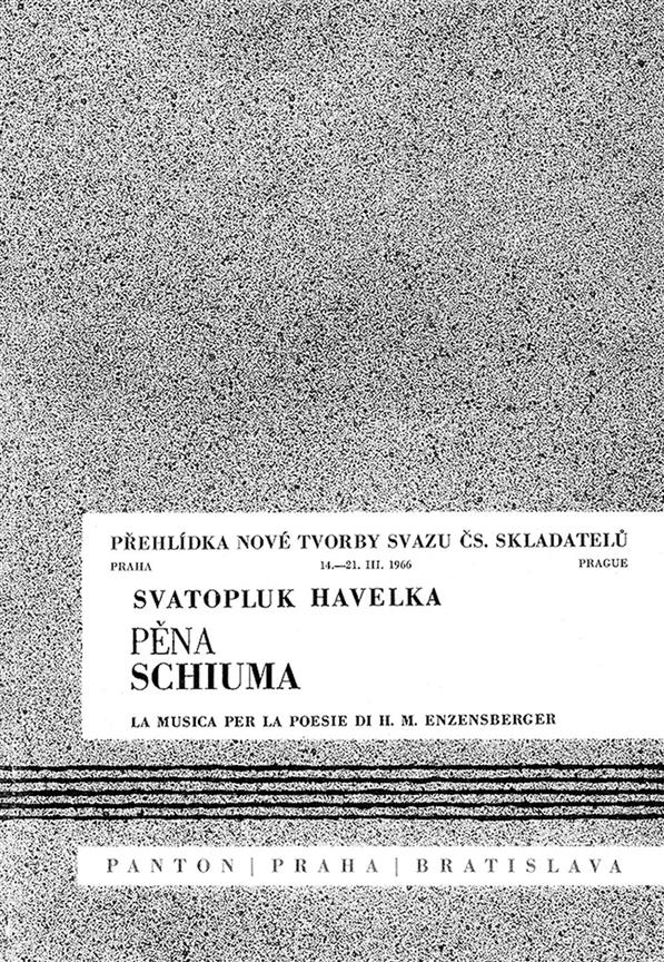 Foam : Musik nach Poesie von H.M. Enzensberger