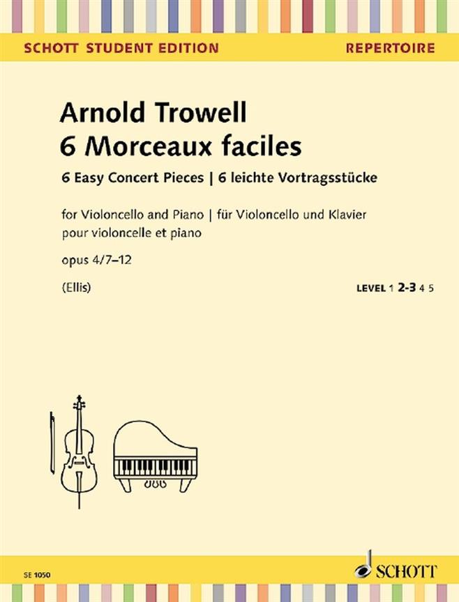6 Morceaux Faciles Op. 4 No. 7-12 : 6 Easy Concert Pieces