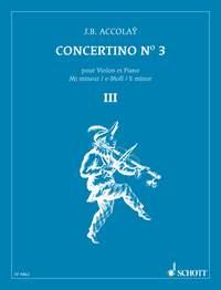 Concertino No. 3 E minor