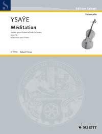 Meditation op. 16 : Poème