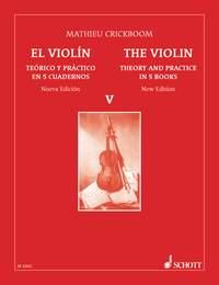 Le Violon - El Violón Vol. 5 : Théorie et pratique en 5 volumes - Téorico y prático en 5 cuadernos