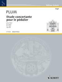 Etude concertante op. 88 : pour le pedalier