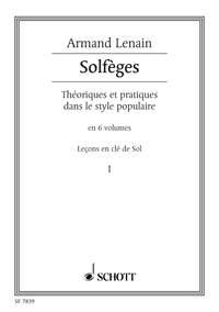 Solfèges Band 1 : Theorique et pratique dans le style populaire