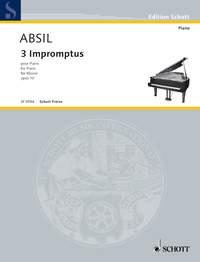 Three Impromptus op. 10 : op. 10