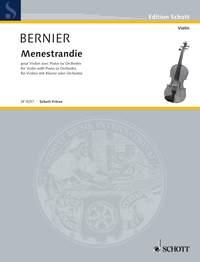 Menestrandie : Recit et Airs concertants pour sonner