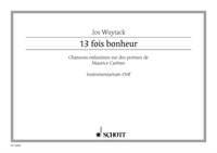 13 fois bonheur : Chansons enfantines