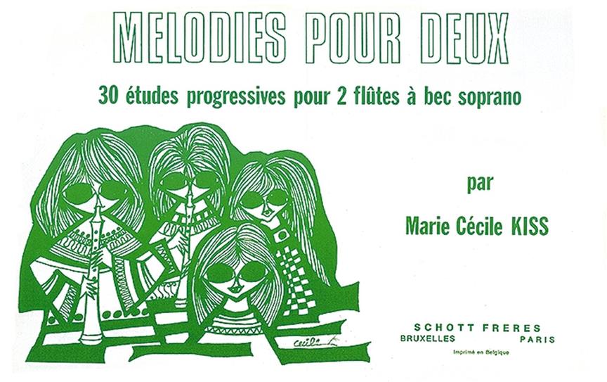 Melodies pour deux : 30 progressive Studies