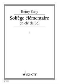 Solfège elementaire Vol. 2 : en cle de Sol