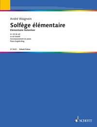 Solfège elementaire : Elementaire Notenleer