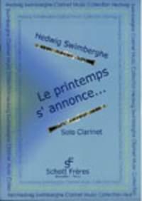 Le printemps s'annonce : Solo clarinet