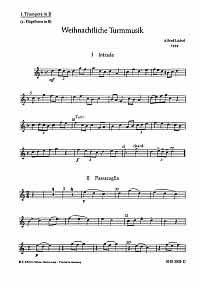 Christmas Tower Music : Five part movements for brass with variable instrumentation