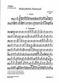 Christmas Tower Music : Five part movements for brass with variable instrumentation