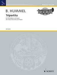 Tripartita op. 103e : for 9 brass instruments and timpani