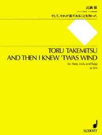 And then I knew ́twas Wind : for flute, viola and harp