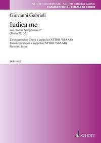Sacrae Symphoniae I : Judica me (Psalm 26, 1-5)