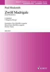 12 Madrigals Heft 3