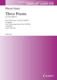 Three Poems : by Czeslaw Milosz