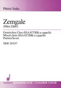 Zemgale : for mixed choir (SSSAAATTBB)