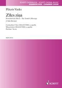 Ziles zina : (The Tomtit's Message)