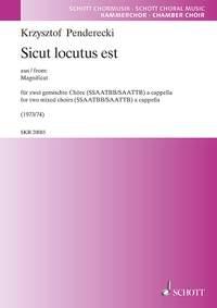 Sicut locutus est : from: Magnificat
