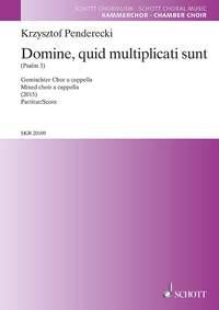 Domine quid multiplicati sunt : (Psalm 3)