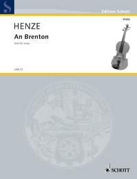 An Brenton : Solo for Viola