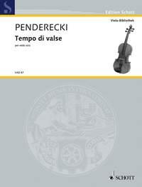 Tempo di valse : per viola sola
