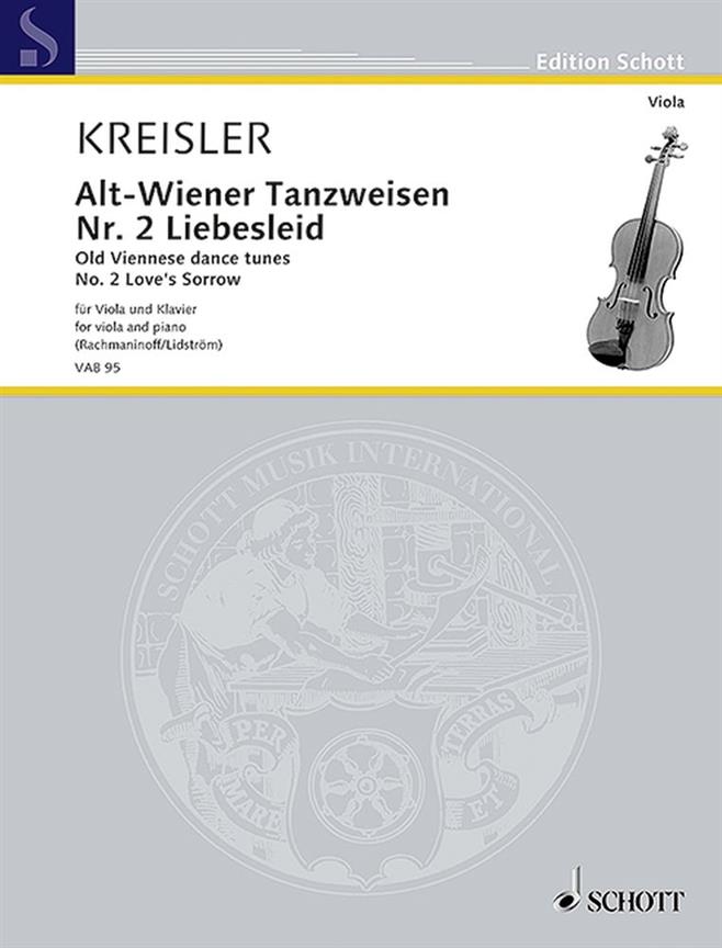 Alt-Wiener Tanzweisen : Nr. 2 Liebesleid