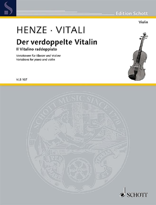 Der Verdoppelte Vitalin : Variationen Für Klavier und Violine