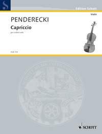 Capriccio : per violino solo