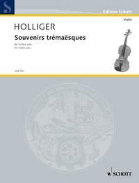 Souvenirs tremaësques : Version for Violin