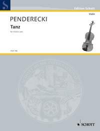 Tanz : for violin solo
