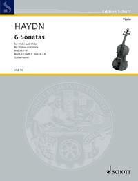 Sonate (6) (Hob Vi/1-6) Vol. 2 Vn E Va (Lebermann)