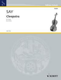 Cleopatra op. 34 : for violin solo
