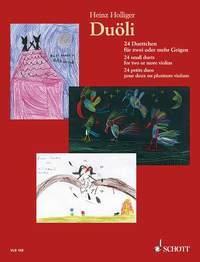 Duoli : 24 small duets for two or more violins