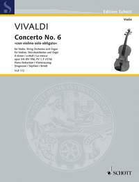 Concerto No. 6 op. 3/6 RV 356, PV 1, F I/176 : from L'Estro Armonico