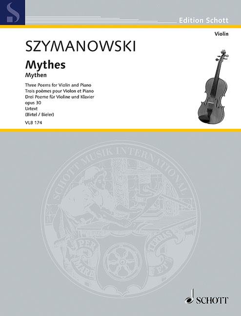 Mythes op. 30 : Three Poems