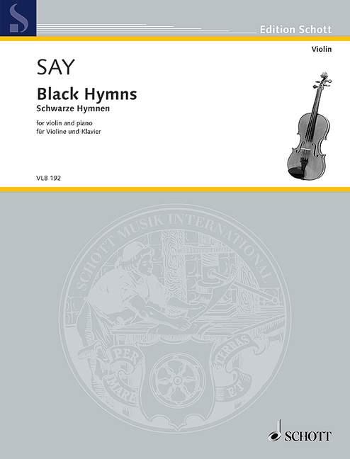 Black Hymns : for violin and piano