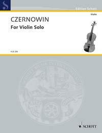 For Violin Solo