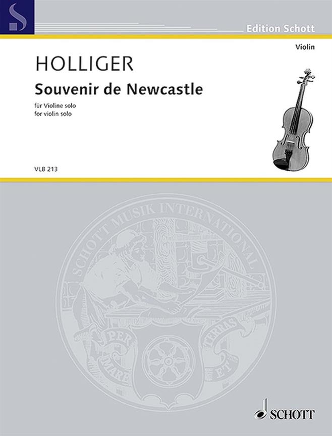 Souvenir De Newcastle : Für Violine Solo