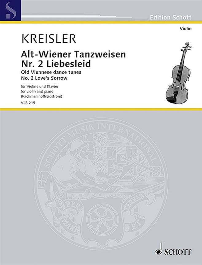 Alt-Wiener Tanzweisen : Nr. 2 Liebesleid