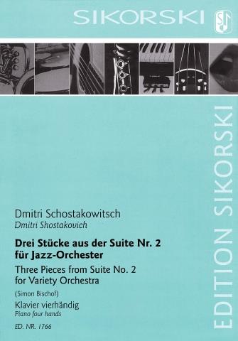 Drei Stücke aus der Suite Nr. 2 : für Jazz-Orchester