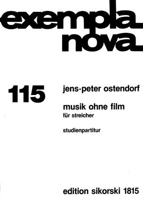 Ostendorf,Jens-peter: "Musik Ohne Film" - Score