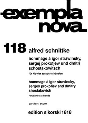 Alfred Schnittke: Hommage A Igor Strawinsky, Sergej Prokofjew Und Dmitri Schostakowitsch