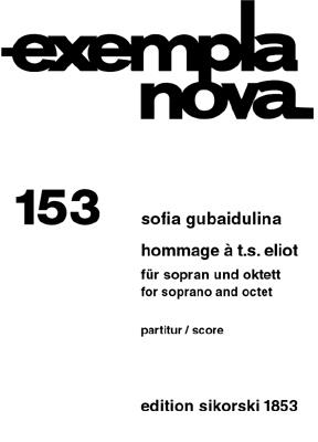 Sofia Gubaidulian: Hommage à T. S. Eliot